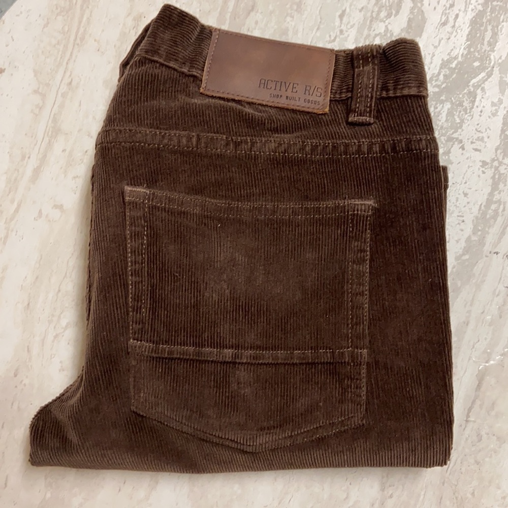 Active R/S Exursion Dark Brown Straight Leg Pants